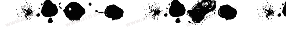 Split Splat Splodge字体转换